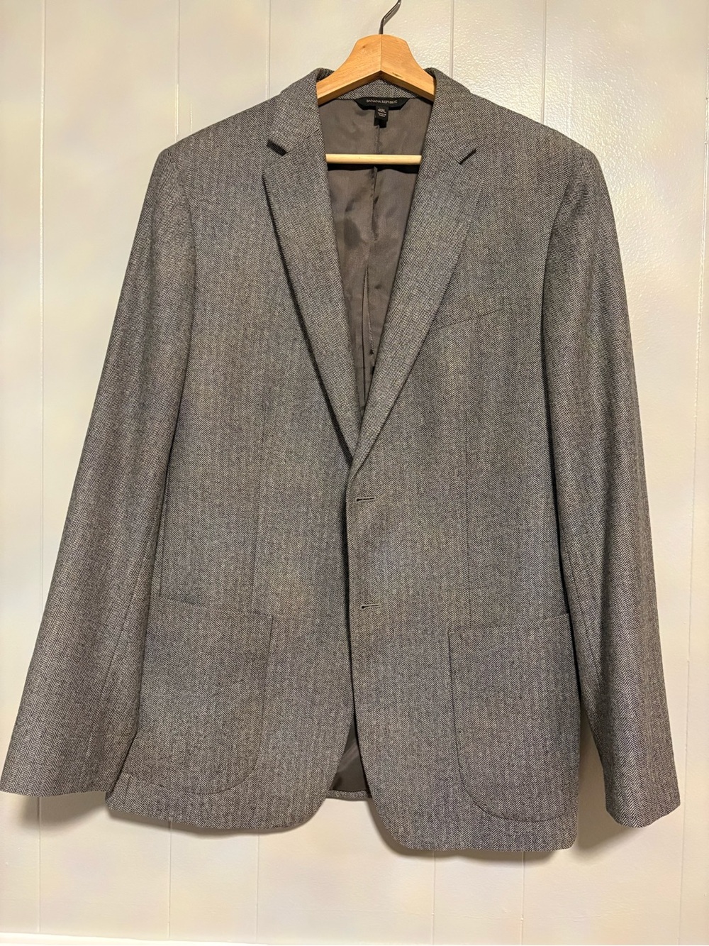 Banana Republic 42L Marzotto Wool Blazer Jacket